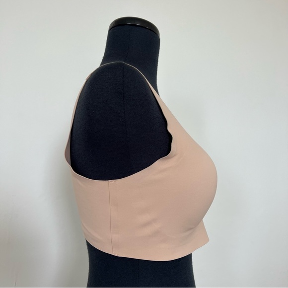 NWOT Aerie SMOOTHEZ Padded Scoop Bralette in Nude, L - Picture 5 of 12